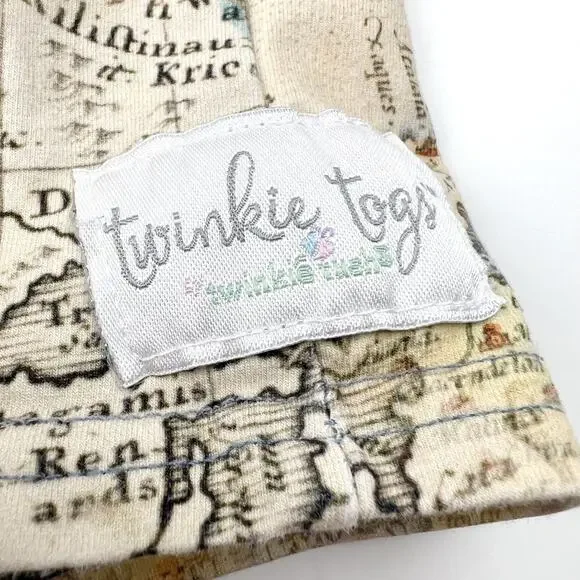 Handmade Map Raglan Tee - Picture 4 of 7